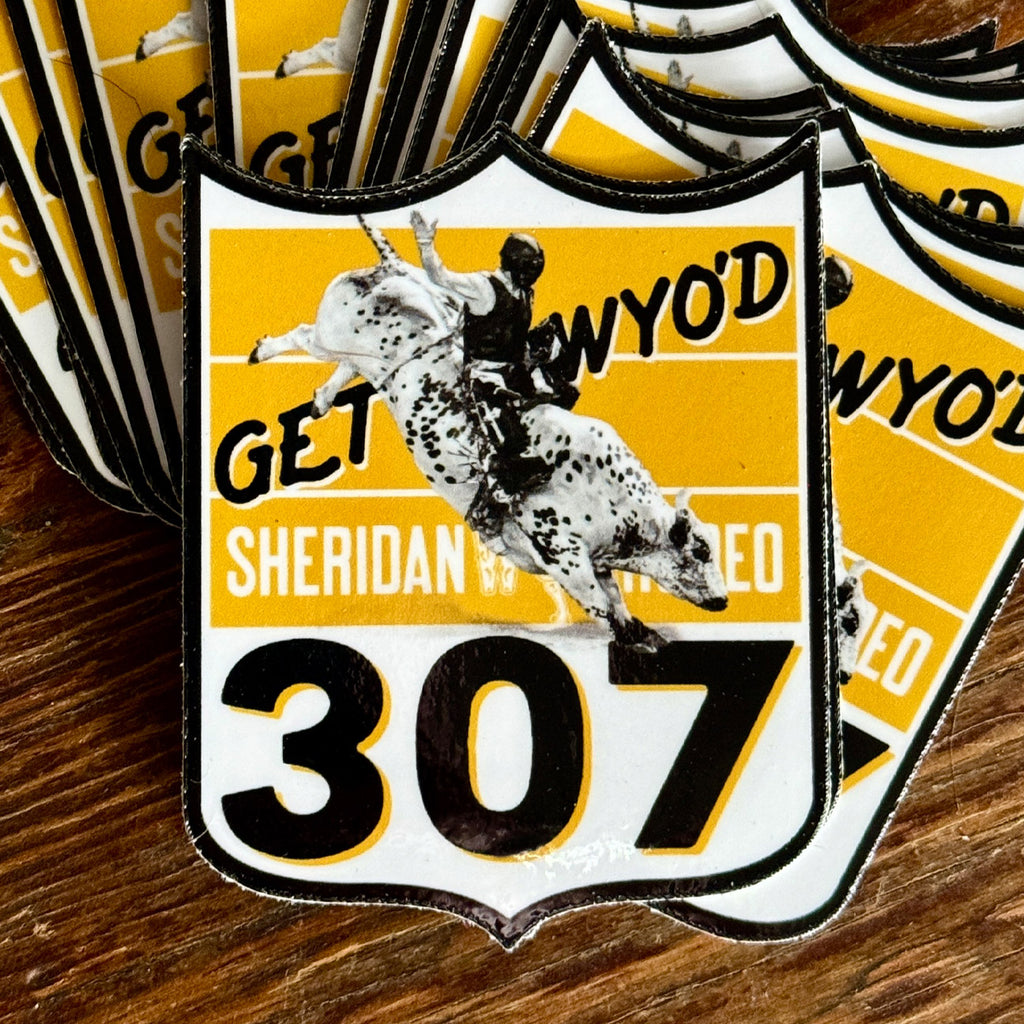 RODEO NUMBER  // Sticker