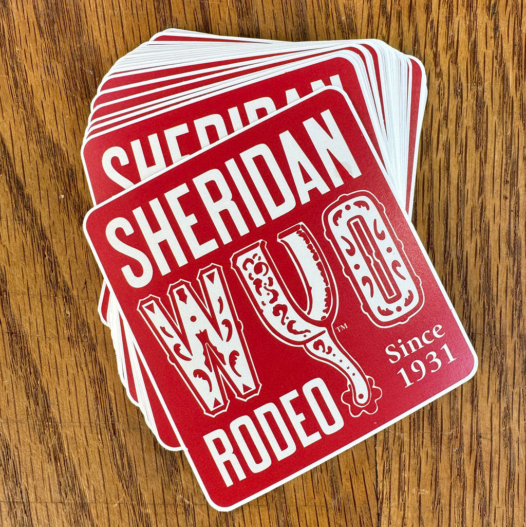 SHERIDAN WYO RODEO  // Sticker