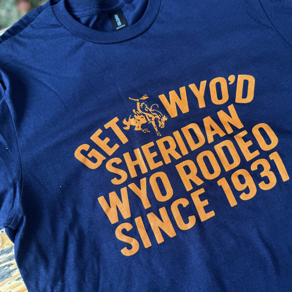 NEW! 2025 Rodeo Since 1931 NAVY Tee