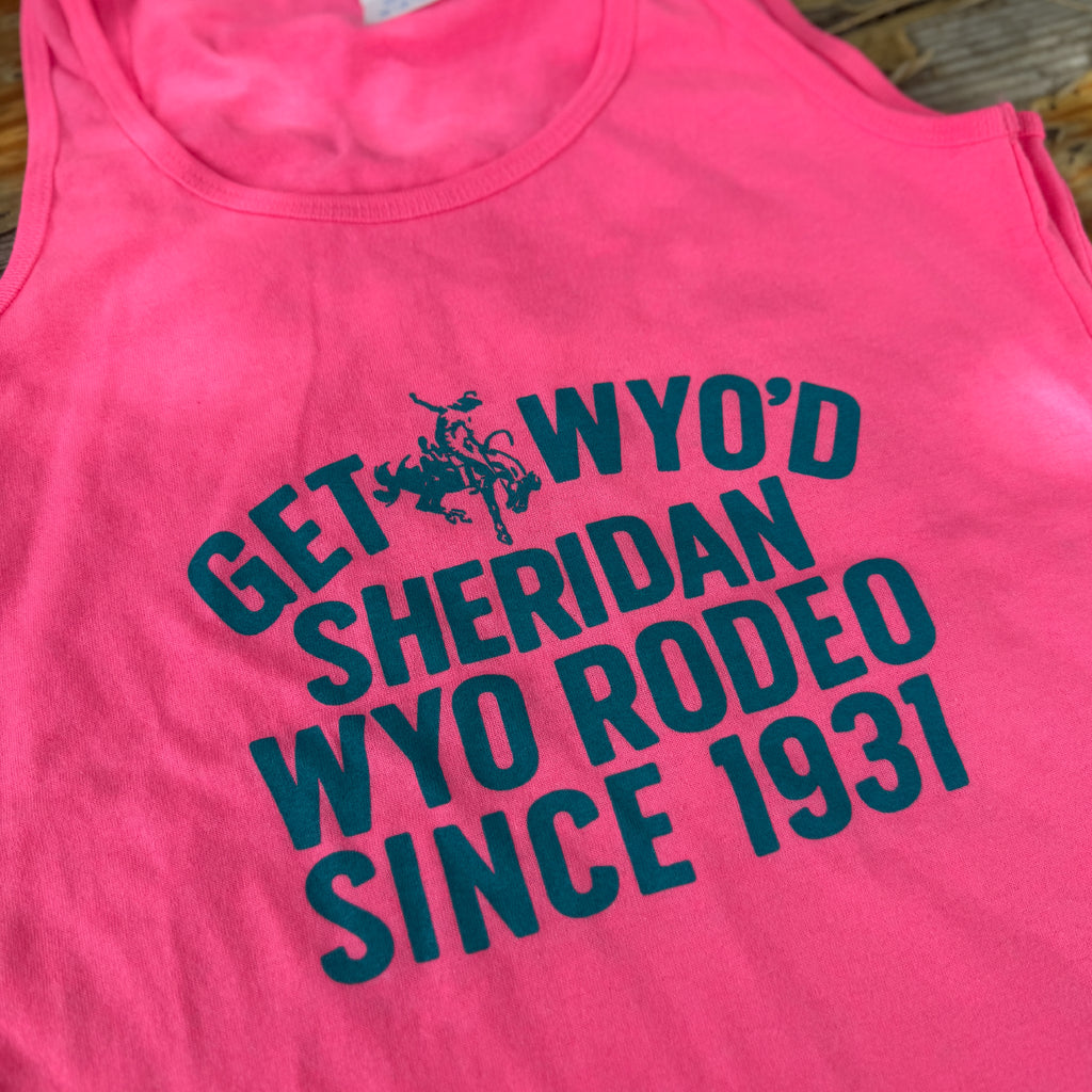 NEW! 2025 Rodeo Since 1931 HOT PINK Tank