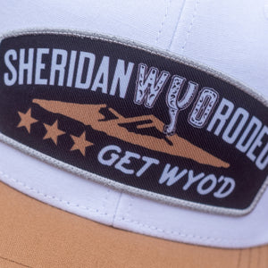 WYO RODEO PATCH HAT