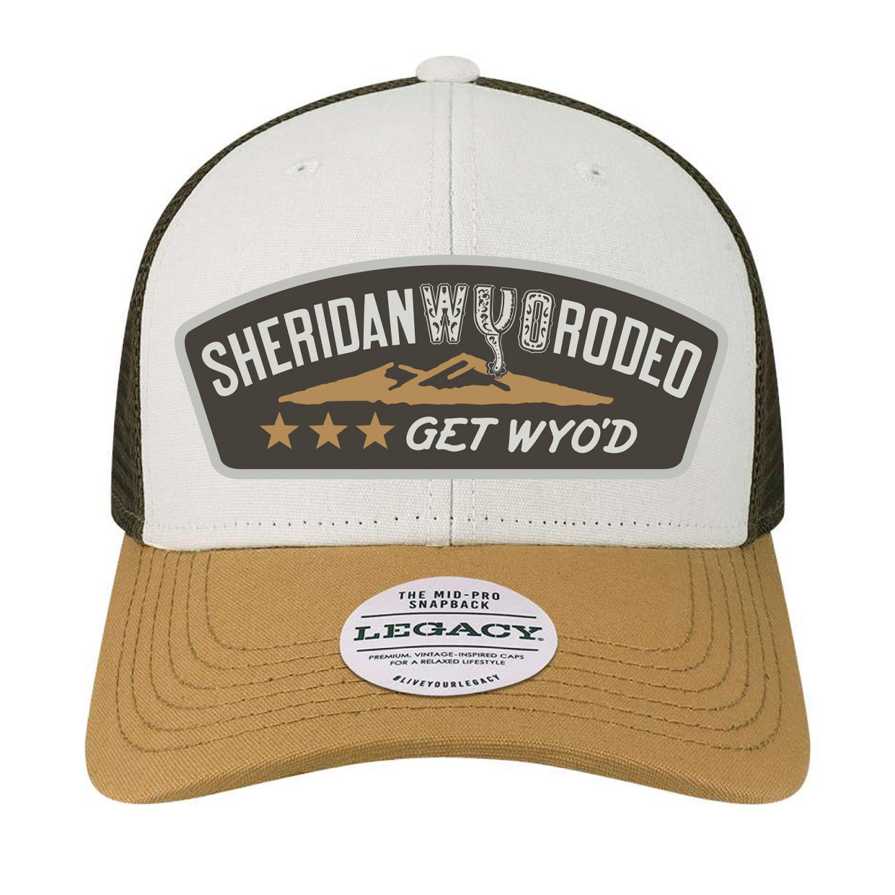 WYO RODEO PATCH HAT