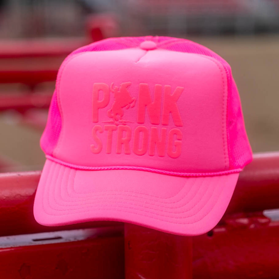 HOT PINK STRONG TRUCKER Hat