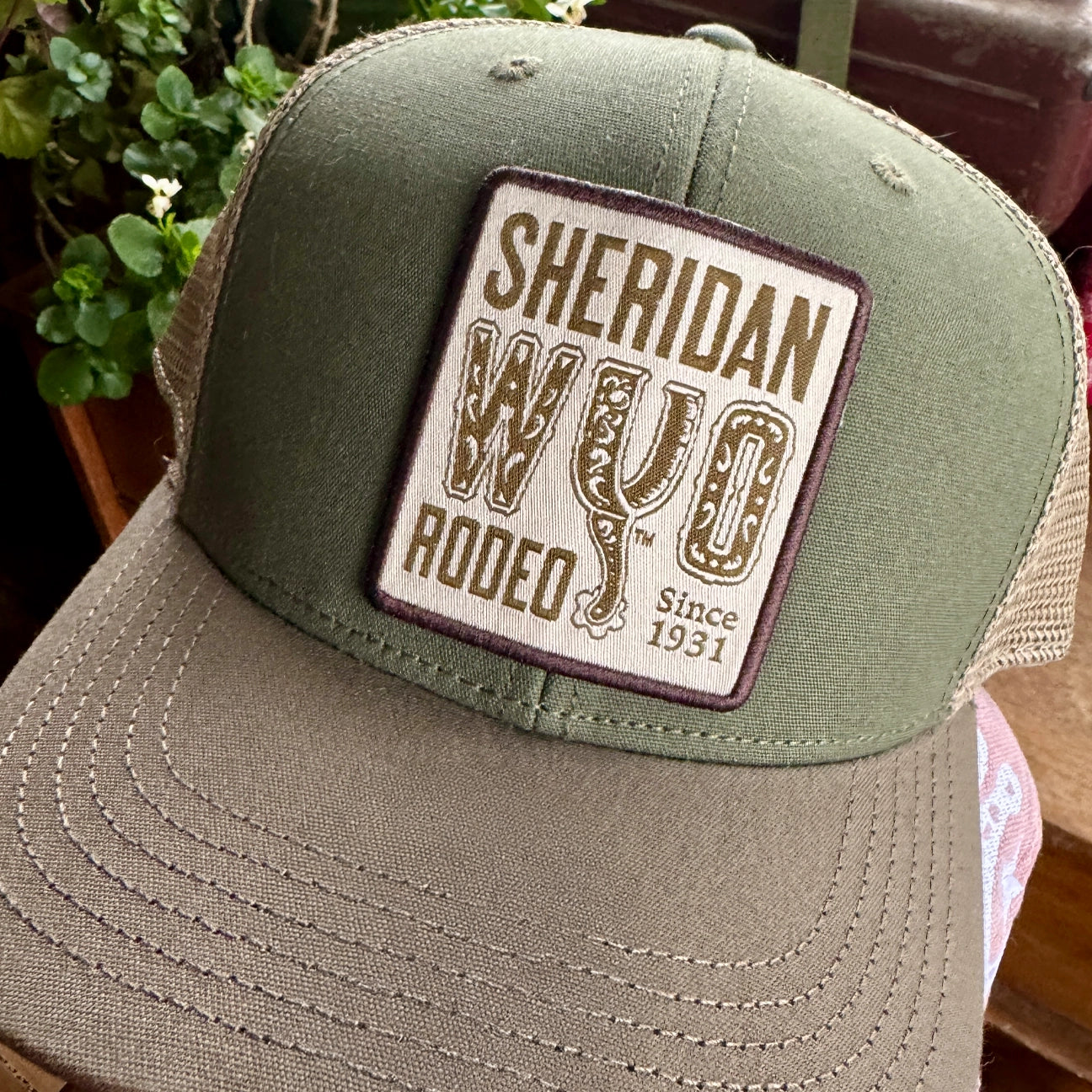 2025 NEW Sheridan WYO Rodeo Patch Hat