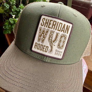 2025 NEW Sheridan WYO Rodeo Patch Hat
